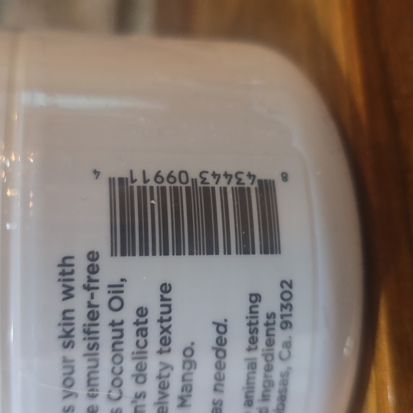 FULL SIZE SUZANNE ORGANICS SOMERS BODY BUTTER - COCO MANGO - NEVER OPENED - Picture 6 of 9